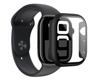 AmazingThing Etui ze szkłem hartowanym Radix Glass Apple Watch 46mm czarn - 1483765 - zdjęcie 3